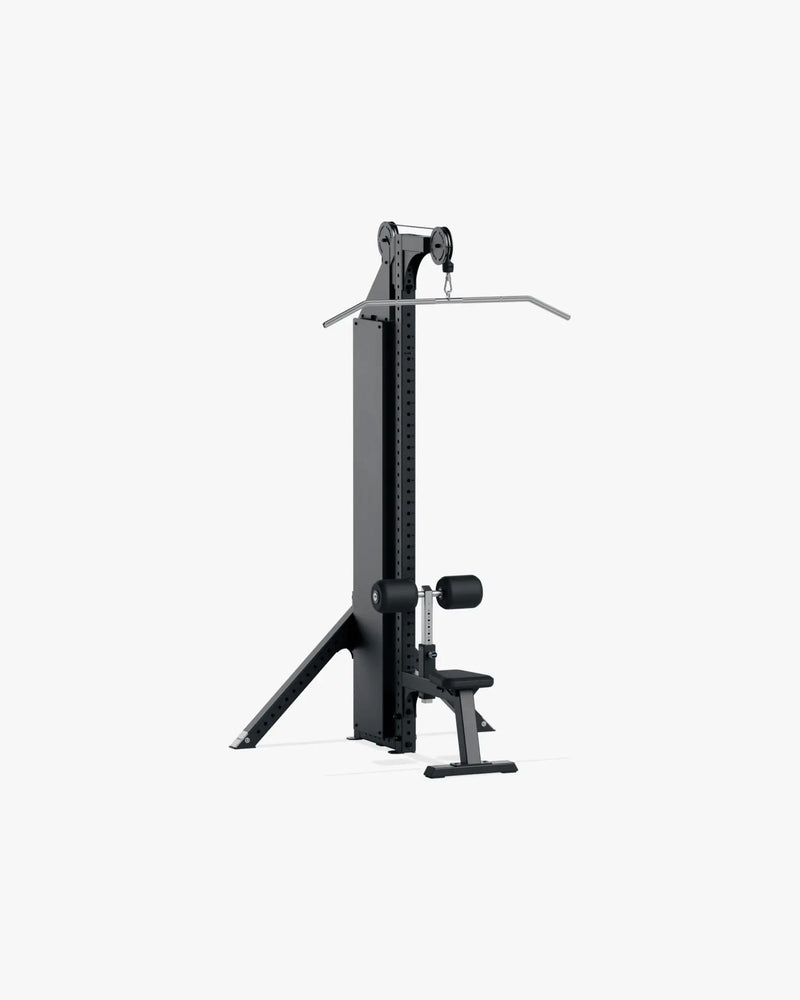 ELEIKO ラットプルダウン 自立式 150kg ブラックの正面斜視