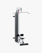 ELEIKO ラットプルダウン＆ローロウ コンボ 壁面設置型 120kg ホワイトの正面斜視