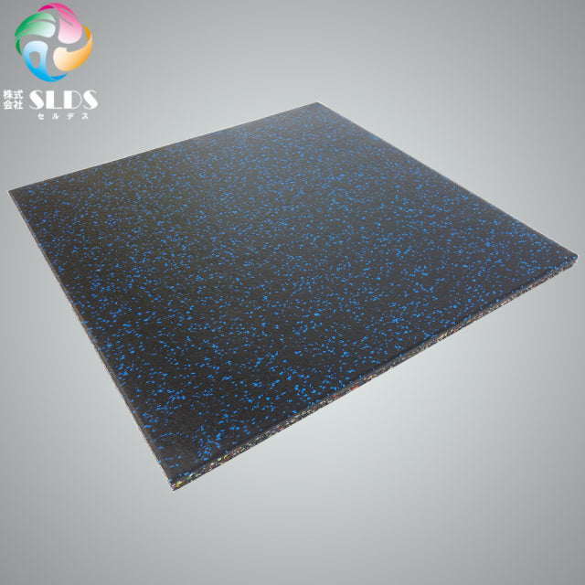 SLDS ジム用ラバーチップマット（50cm×50cm×厚み15mmタイプ）