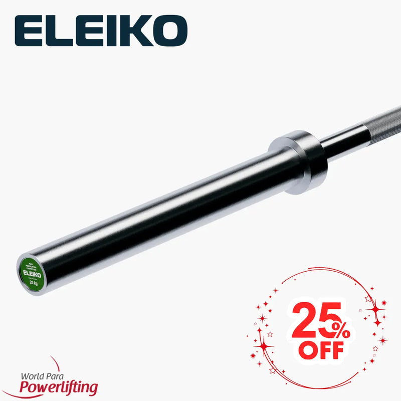ELEIKO Powerlifting Competition Bar WPPO Approved