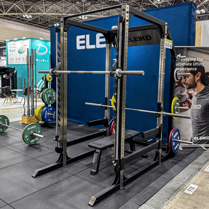 【1台限定・展示品特別販売】ELEIKO プレステラパワーラック スミスアタッチメント